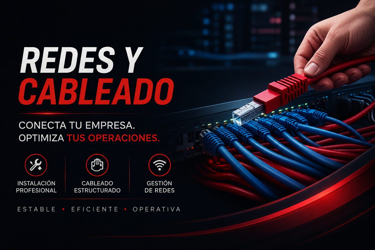 Infraestructura de red y servidores